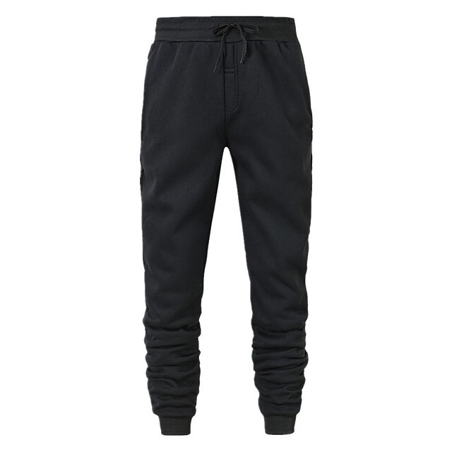 Mens Clothing Mens Bottoms | Mens Athletic Sports Trousers Track Pants Tapered pants Drawstring Pants Casual Daily Micro-elastic