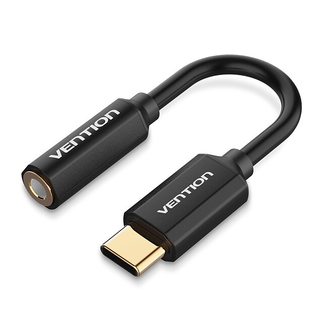  Vention Type C to 3.5mm USB C to Jack Earphone Adapter Audio Cable Headphones Adaptador for Huawei P40 Xiaomi Samsung Type C 3.5