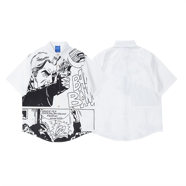 

Inspired by The Godfather Mafia Blouse / Shirt Anime Terylene Anime 3D Harajuku Graphic Top For Men's