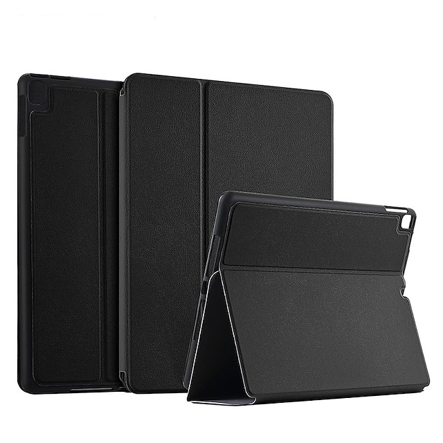 

Tablet Case Cover For Apple iPad 10.2'' 9th 8th 7th iPad Pro 12.9'' 5th iPad mini 6th 2022 2021 Shockproof Dustproof Solid Colored PU Leather