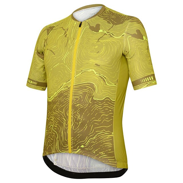 Sports & Outdoors Cycling | 21Grams Mens Short Sleeve Cycling Jersey Bike Top with 3 Rear Pockets Mountain Bike MTB Road Bike Cy