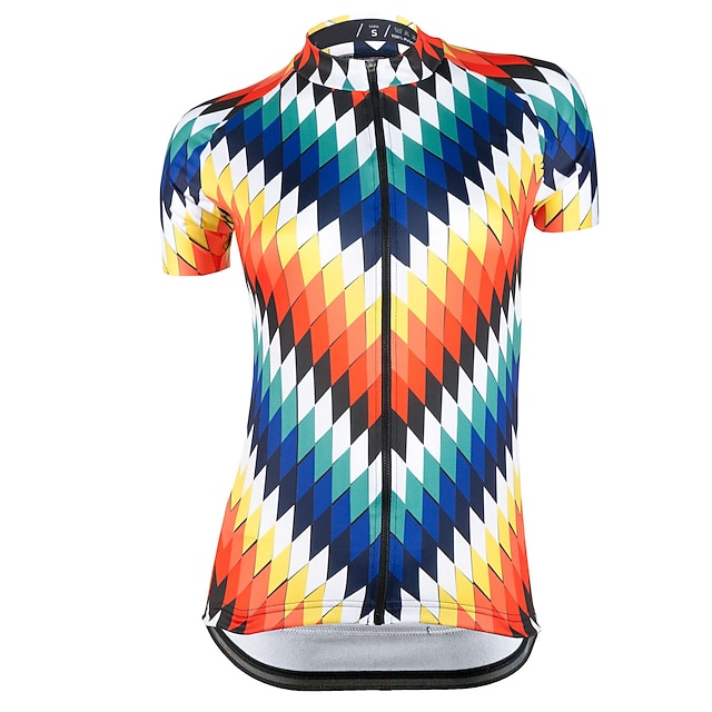 

21Grams Women's Short Sleeve Cycling Jersey Summer Spandex Red Bike Top Mountain Bike MTB Road Bike Cycling Quick Dry Moisture Wicking Sports Clothing Apparel / Stretchy / Athleisure