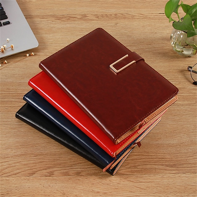 

Notebook Ruled A5 5.8×8.3 Inch Retro Cute PU Hardcover Portable 200 Pages Notebook for Office Business