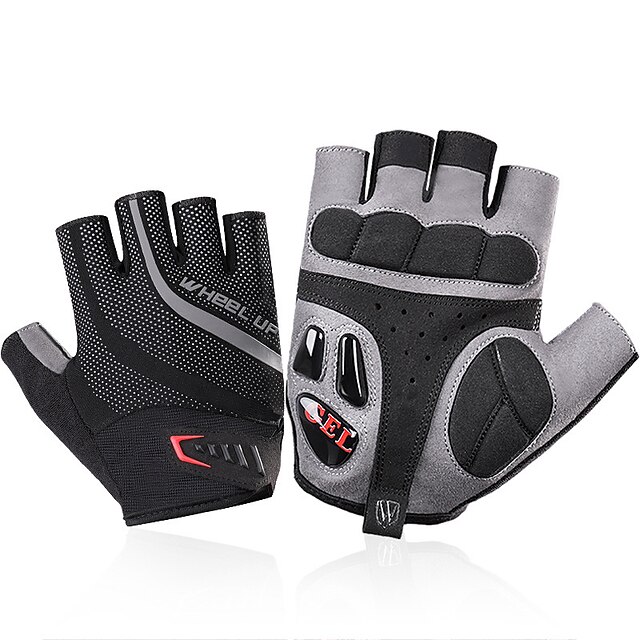 

Winter Bike Gloves / Cycling Gloves Touch Gloves Windproof Warm Breathable Quick Dry Full Finger Gloves Sports Gloves Black / Red BlackSliver Black / Green for Adults' Outdoor Exercise Cycling / Bike