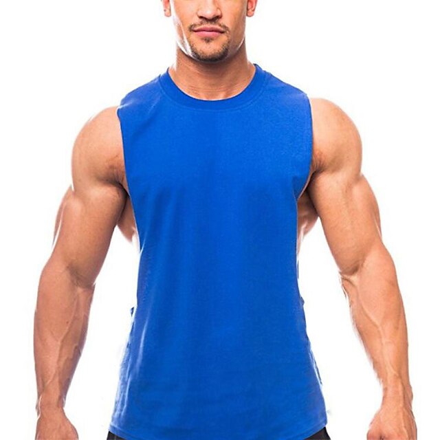 Sports & Outdoors Running, Jogging & Walking | Mens Sleeveless Running Tank Top Tee Tshirt Top Athletic Breathable Quick Dry Moi