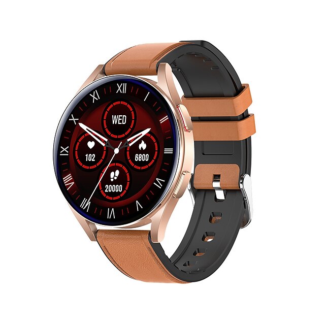 

T34S Smart Watch 1.32 inch Smartwatch Fitness Running Watch Bluetooth Pedometer Activity Tracker Sleep Tracker Compatible with Android iOS Women Men Waterproof Long Standby Hands-Free Calls IP 67