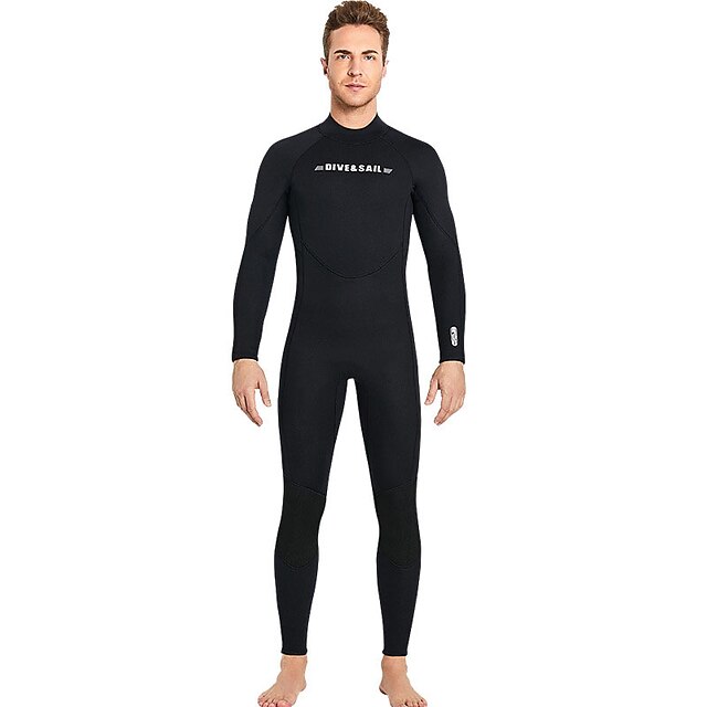 Sports & Outdoors Surfing, Diving & Snorkeling | Dive&Sail Mens Full Wetsuit 3mm SCR Neoprene Diving Suit Thermal Warm Windproof