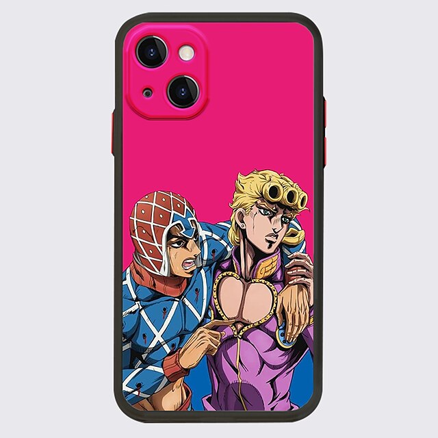 

JoJo's Bizarre Adventure Phone Case For Apple iPhone 13 Pro Max 12 11 SE 2020 X XR XS Max 8 7 Unique Design Protective Case Shockproof Dustproof Back Cover TPU