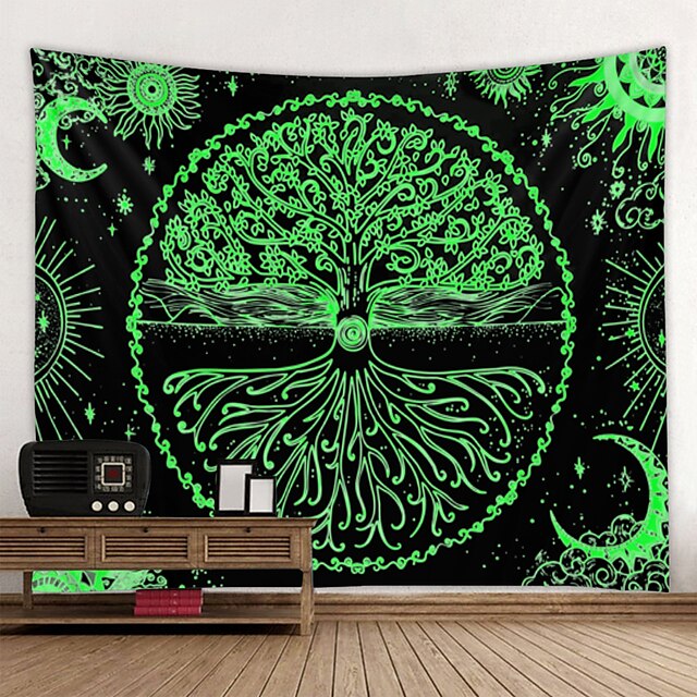 Home & Garden Home Decor | Colorful Tree Bohemian Style Tapestry Art Deco Blanket Curtain Hanging Home Bedroom Living Room Decor