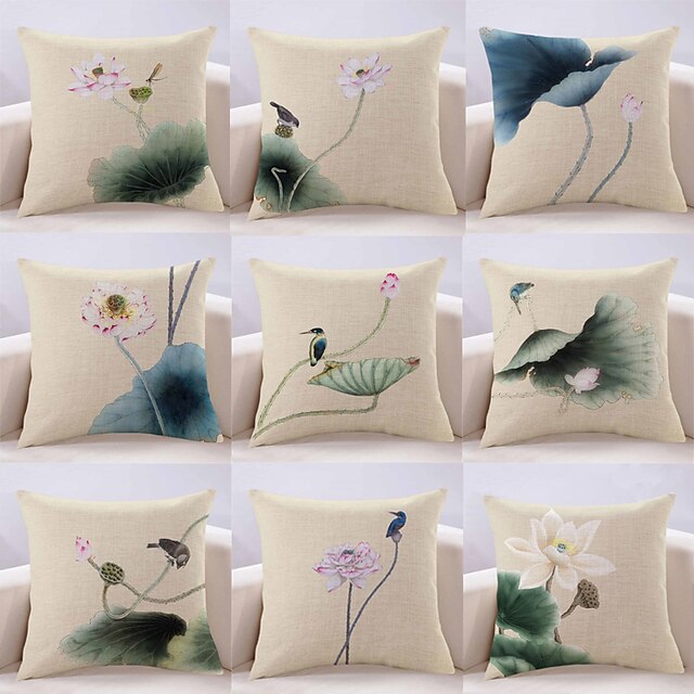 Home & Garden Home Decor | Chinese Style Double Side Cushion Cover 1PC Soft Decorative Square Throw Pillow Cover Cushion Case Pi