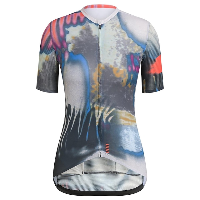 

21Grams Women's Short Sleeve Cycling Jersey Summer Spandex Grey Bike Top Mountain Bike MTB Road Bike Cycling Quick Dry Moisture Wicking Sports Clothing Apparel / Athleisure