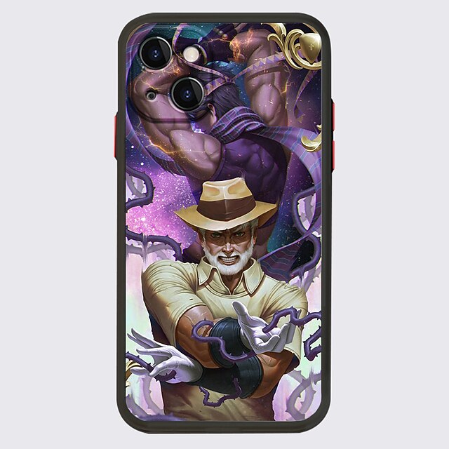 

JoJo's Bizarre Adventure Phone Case For Apple iPhone 13 Pro Max 12 11 SE 2020 X XR XS Max 8 7 Unique Design Protective Case Shockproof Dustproof Back Cover TPU