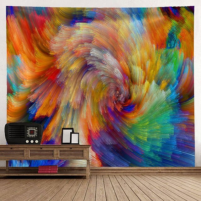 

Colorful Wall Tapestry Art Decor Blanket Curtain Hanging Home Bedroom Living Room Decoration Polyester