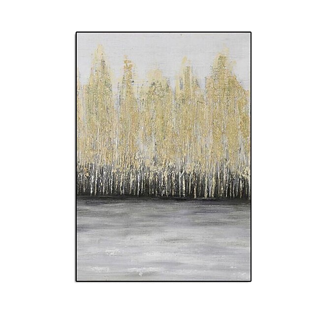 Home & Garden Wall Art | Oil Painting Hand Painted Vertical Abstract Landscape Classic Modern Rolled Canvas (No Frame) - UW52579