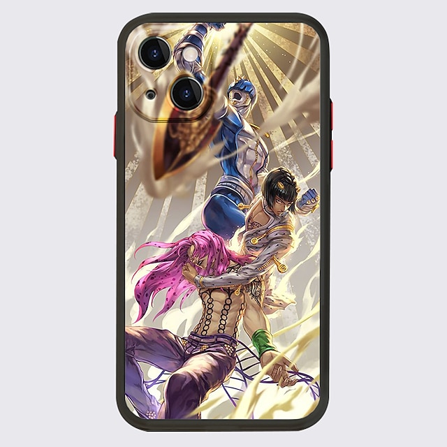 

JoJo's Bizarre Adventure Phone Case For Apple iPhone 13 Pro Max 12 11 SE 2020 X XR XS Max 8 7 Unique Design Protective Case Shockproof Dustproof Back Cover TPU