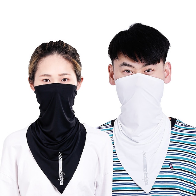

Balaclava Sunscreen Breathable Dust Proof Sweat wicking Comfortable Bike / Cycling White Black Summer for Men's Women's Adults' Outdoor Exercise Cycling / Bike Letter Number 1 PC / Stretchy