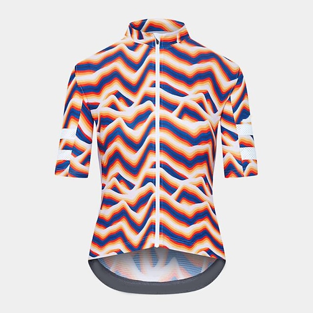 

21Grams Women's Short Sleeve Cycling Jersey Summer Spandex Orange Bike Top Mountain Bike MTB Road Bike Cycling Quick Dry Moisture Wicking Sports Clothing Apparel / Athleisure