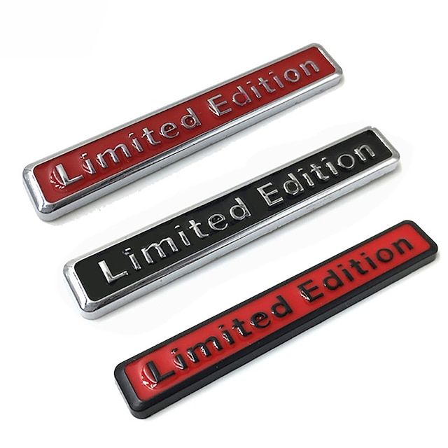 3D Metal Chrome Limited Edition Auto Car Sticker Badge Decal Motorcycle EmSN 