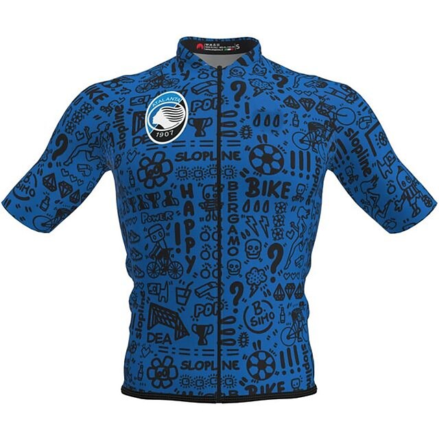 

Women's Short Sleeve Cycling Jersey Summer Dark Grey Bike Jersey Quick Dry Sports Clothing Apparel / Stretchy
