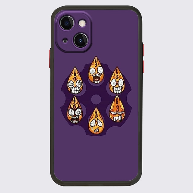 

JoJo's Bizarre Adventure Phone Case For Apple iPhone 13 Pro Max 12 11 SE 2020 X XR XS Max 8 7 Unique Design Protective Case Shockproof Dustproof Back Cover TPU