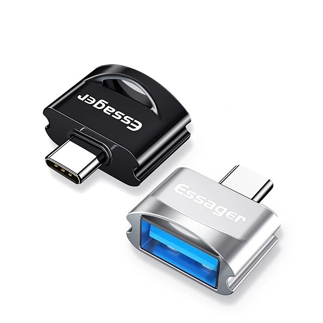  Essager USB Type C OTG Adapter For Samsung Note 10 Xiaomi mi Oneplus 7 Pro USB C Connector USB-C Type-C To USB 3.0 OTG Converter