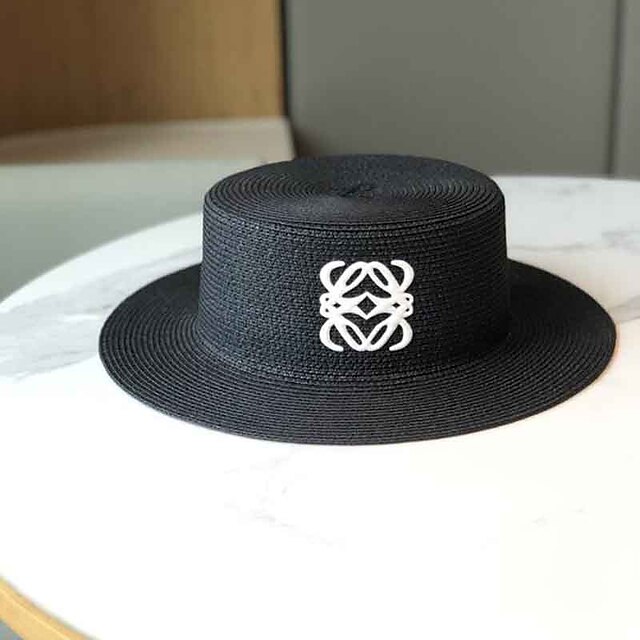 

Fashion Straw Hats with Patterned 1pc Wedding Headpiece