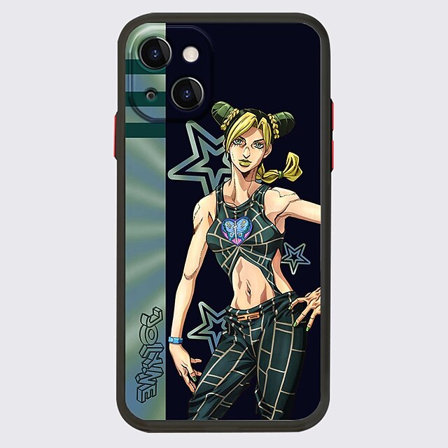 

JoJo's Bizarre Adventure Phone Case For Apple iPhone 13 Pro Max 12 11 SE 2020 X XR XS Max 8 7 Unique Design Protective Case Shockproof Dustproof Back Cover TPU