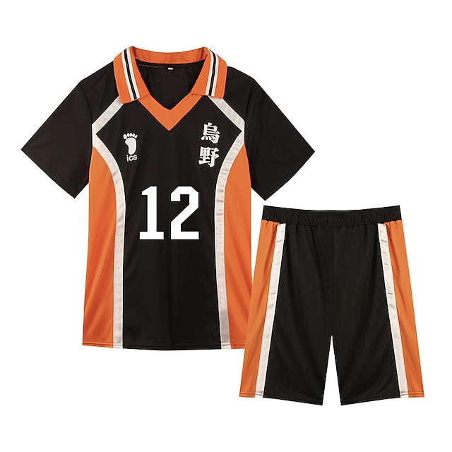 Toys & Hobbies Cosplay & Costumes | Inspired by Haikyuu Hinata Shoyo Yamaguchi Tadashi Kei Tsukishima Outfits Cartoon 100% Polye