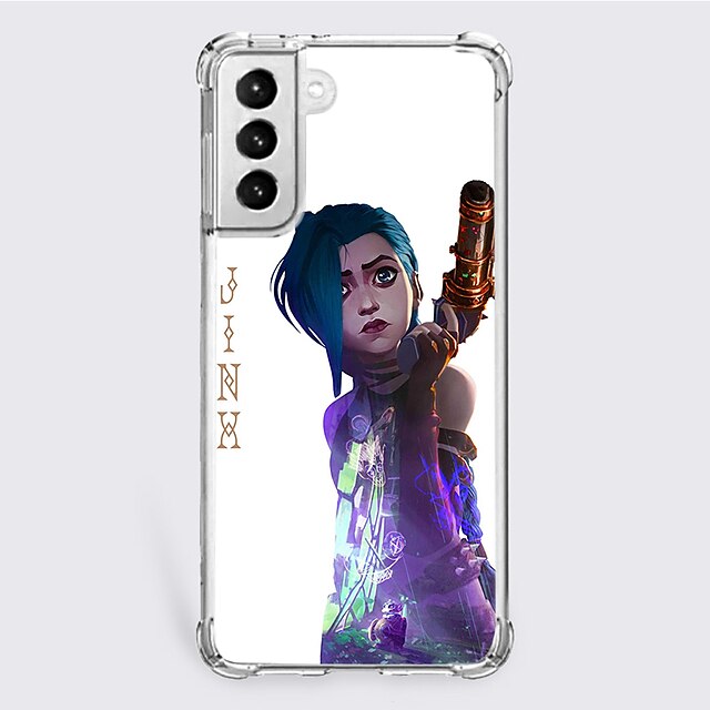 

LOL Arcane Phone Case For Samsung Galaxy S22 S21 S20 Plus Ultra FE Unique Design Protective Case Shockproof Dustproof Back Cover TPU