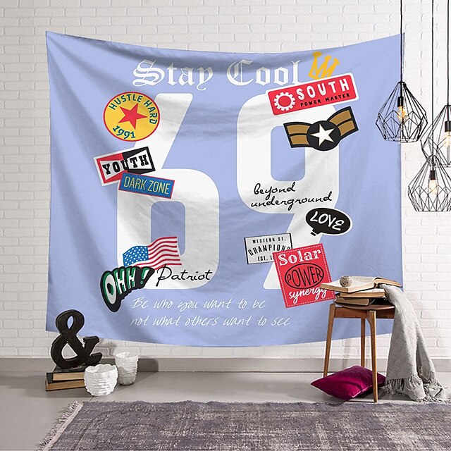 

Vintage Wall Tapestry Art Decor Blanket Curtain Hanging Home Bedroom Living Room Decoration Polyester