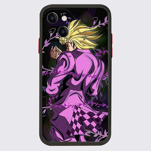 

JoJo's Bizarre Adventure Phone Case For Apple iPhone 13 Pro Max 12 11 SE 2020 X XR XS Max 8 7 Unique Design Protective Case Shockproof Dustproof Back Cover TPU