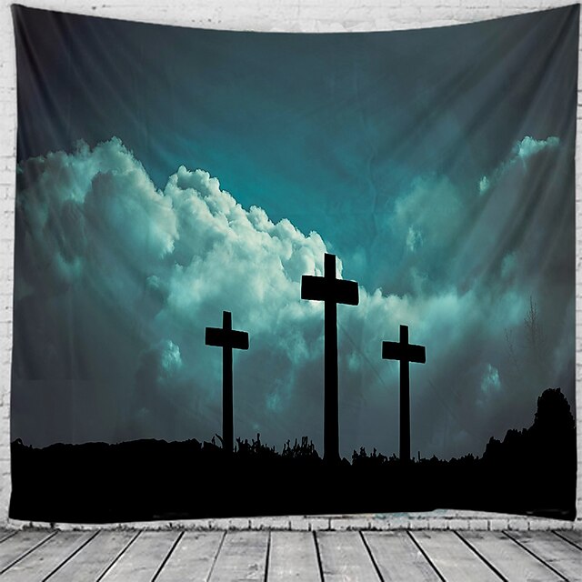 

Happy Easter Wall Tapestry Art Decor Blanket Curtain Hanging Home Bedroom Living Room Decoration