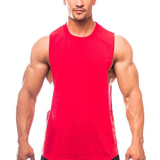 Sports & Outdoors Running, Jogging & Walking | Mens Sleeveless Running Tank Top Tee Tshirt Top Athletic Breathable Quick Dry Moi