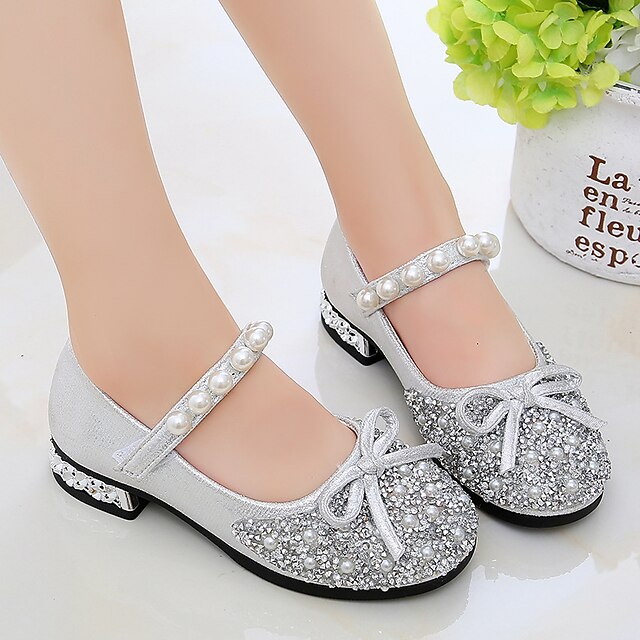 Shoes & Bags Kids Shoes | Girls Flats Flower Girl Shoes Childrens Day PU School Shoes Big Kids(7years +) Little Kids(4-7ys) Part