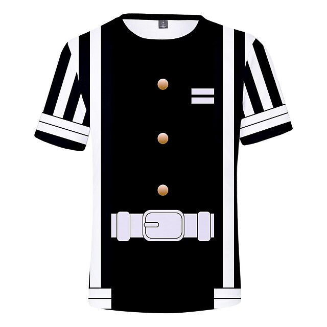 

Inspired by Demon Slayer: Kimetsu no Yaiba Obanai Iguro T-shirt Cartoon 100% Polyester Anime Harajuku Graphic Kawaii T-shirt For Men's / Women's / Couple's