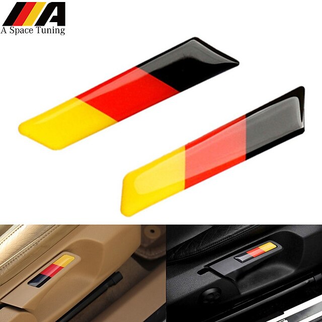 Consumer Electronics Automotive | StarFire German Flag Stickers for Seat Lift Wrench Door Handle Decorative Use for Volkswagen/ 