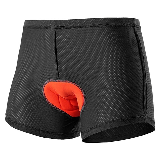 Arsuxeo Men's Cycling Under Shorts Cycling Underwear Black Bike Underwear Shorts Padded Shorts