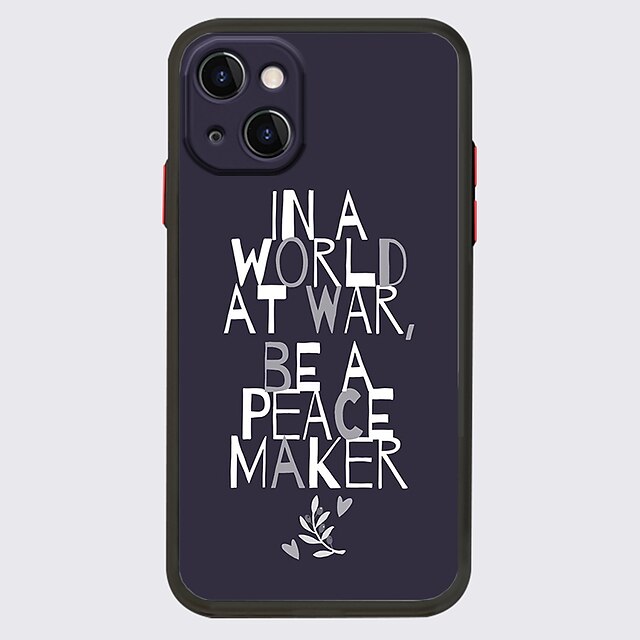 Phones & Accessories Phone Cases & Covers | PEACE LOVE NO WAR Phone Case For Apple iPhone 13 12 Pro Max 11 SE 2020 X XR XS Max 8