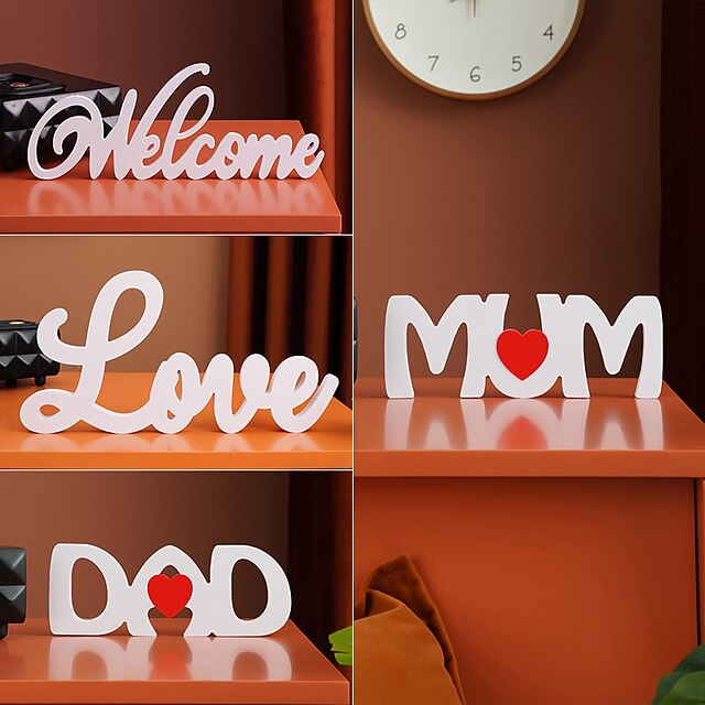 

Mothers' Day Decorative Objects Resin Modern Contemporary for Home Decoration Gifts