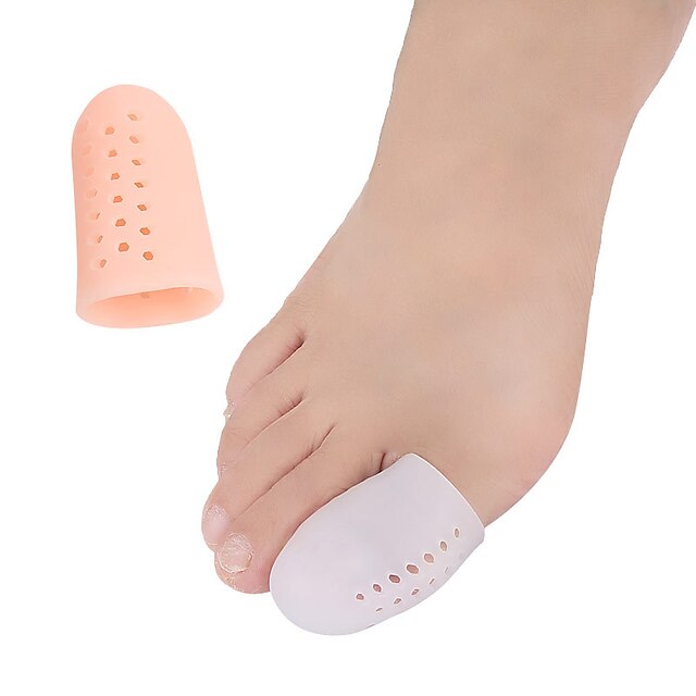 Beauty & Hair Health & Personal Care | Big Toe Protector 12PCS Breathable Gel Toe Cap Silicone Toe Cover Sleeves with Holes Prov