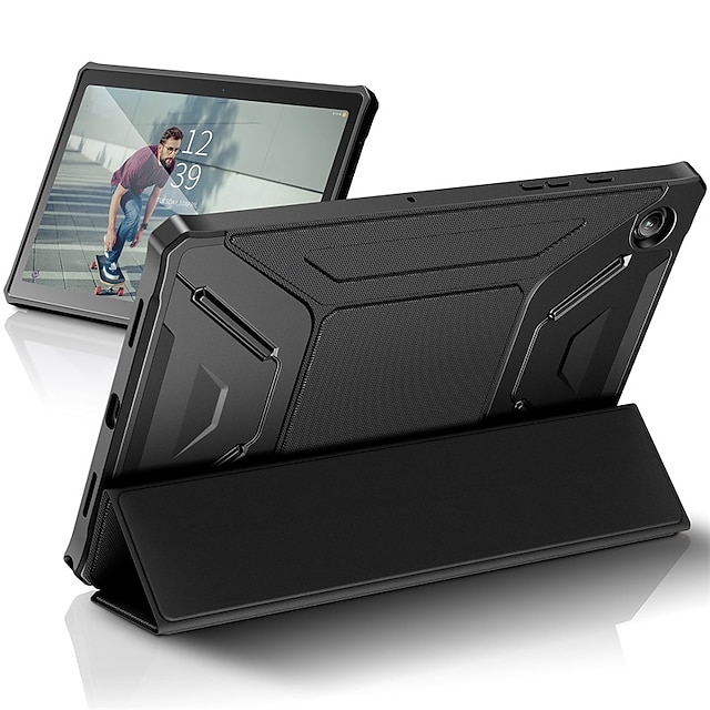 

Tablet Case Cover For Galaxy Tab A8 10.5 Case Full-Body Rugged Protective Soft Silicone Cover Compatible with Samsung Galaxy Tab A8 10.5 inch SM-X207/ X205/ X200 2022 Release Tablet Auto Wake/Sleep Black