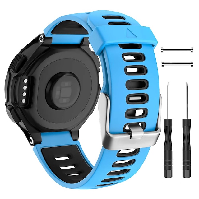  1 pcs Smart Watch Band για Γκάρμιν Forerunner 220/230/235/620/630/735XT Approach S20 S5 S6 σιλικόνη Εξυπνο ρολόι Λουρί Αναπνέει με το εργαλείο αφαίρεσης Αθλητικό Μπρασελέ Αντικατάσταση Περικάρπιο