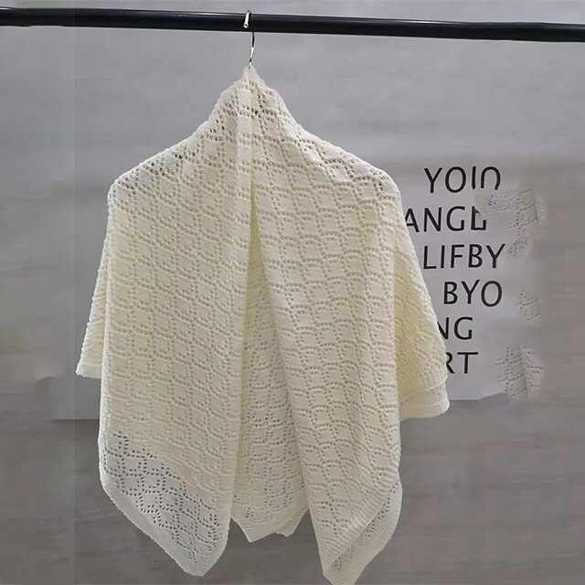 

Women's Shrug Knitted Pure Color Stylish Elegant Casual Sleeveless Sweater Cardigans V Neck Spring Summer Blue White Pink