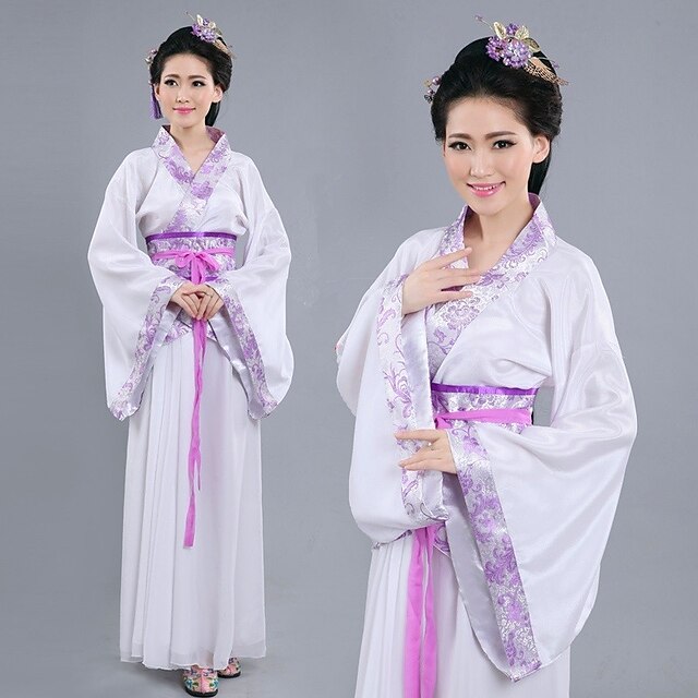 

Adults Women's Classic Timeless Elegant Luxurious Chinese Style Hanfu For Party Festival Polyester Top Skirt Sash / Ribbon