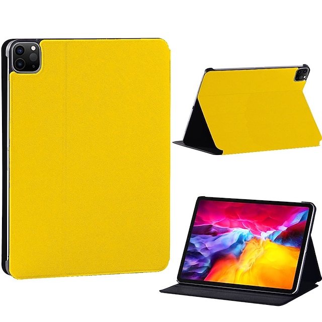 

Tablet Case for IPad Pro 11 2021 A2377 2020 2018 Case for IPad Pro 9.7 inch Case Pro 10.5 Inch Folding Folio Stand Cover
