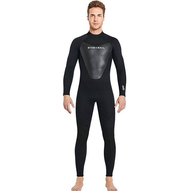 Sports & Outdoors Surfing, Diving & Snorkeling | Dive&Sail Mens Full Wetsuit 3mm SCR Neoprene Diving Suit Thermal Warm Windproof