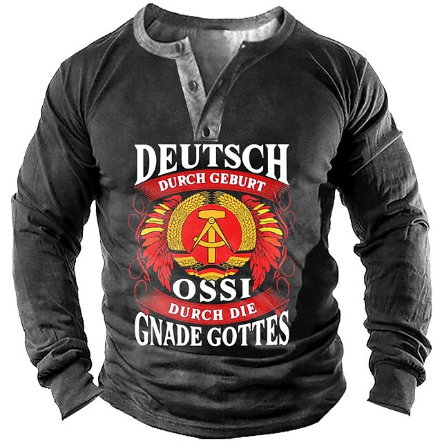 

Men's Sweatshirt Pullover Graphic Letter Print Sports Outdoor Casual Daily 3D Print Basic Casual Hoodies Sweatshirts Gray