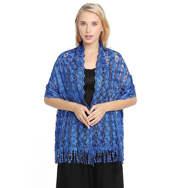 

Sleeveless Elegant Lace Party / Evening / Birthday Women's Wrap With Lace