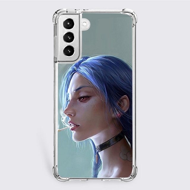 

LOL Arcane Phone Case For Samsung Galaxy S22 S21 S20 Plus Ultra FE Unique Design Protective Case Shockproof Dustproof Back Cover TPU