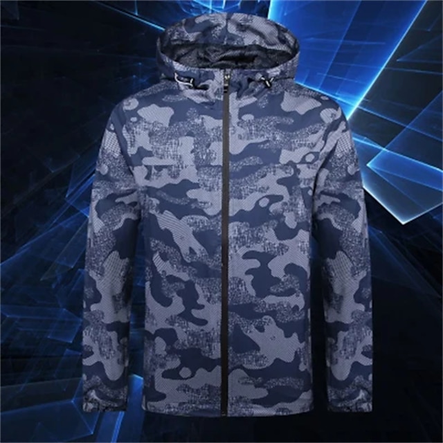 Mens Clothing Mens Outerwear | Mens Casual Jacket Daily Fall Spring Regular Coat Regular Fit Quick Dry Lightweight Casual Jacket